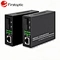 we are the supplier of high-performance 100 mbit single fiber optical transceivers.
